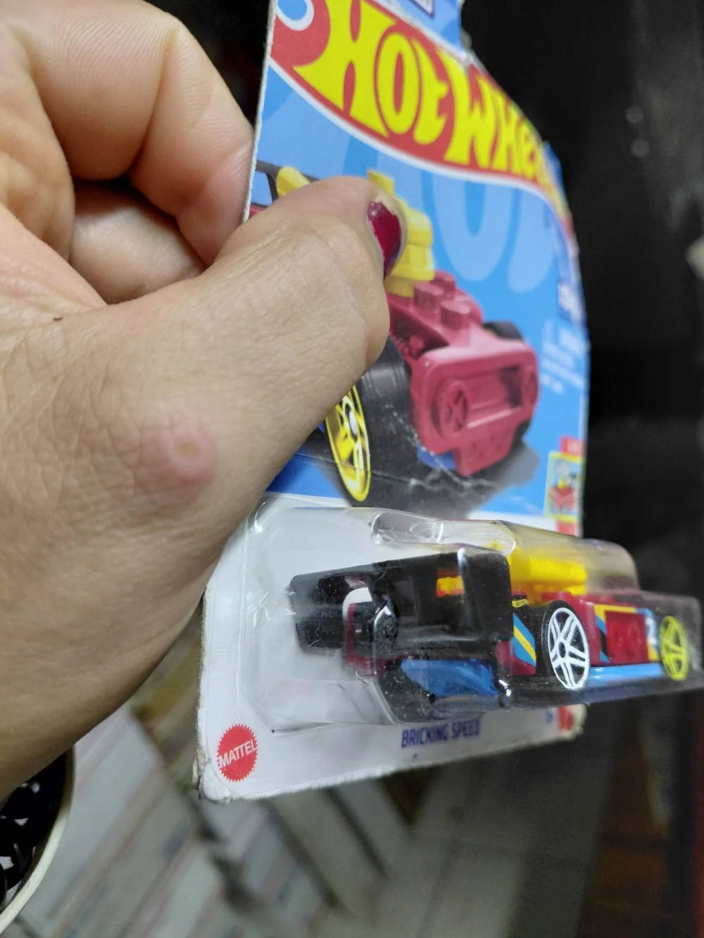 2023 Hot Wheels Bricking Speed from the Brick Rides series (5/5, collector numbe